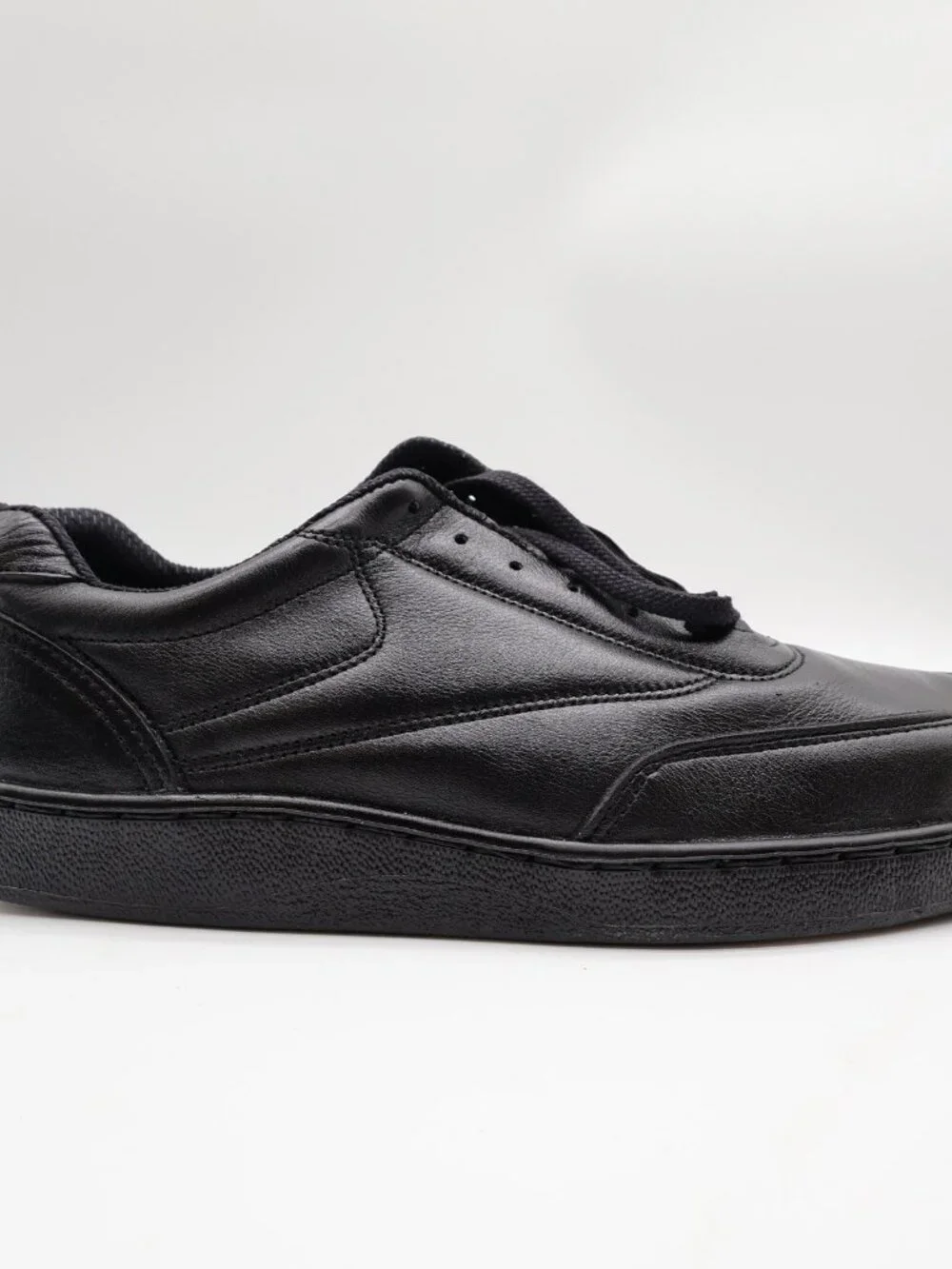 Thorogood Postal Oxford Shoes 9.5 Black Leather USA Made NOS 834-6333